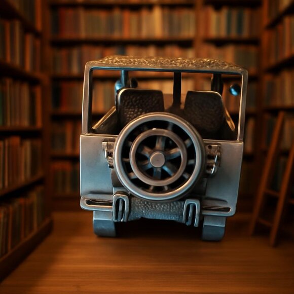 vintage charm to your desk or shelf with this beautifully crafted decorative - Picture 1 of 12